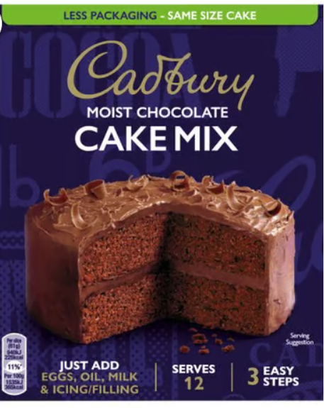 Cadbury - Chocolate Sponge Cake Mix 400g