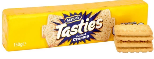 McVitie's Tasties Custard Creams, 150g