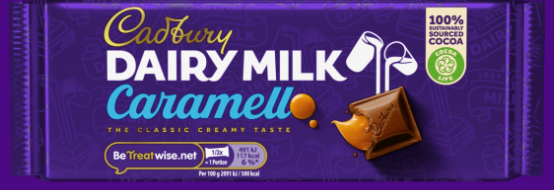 Cadbury - Dairy Milk Caramello 1.66oz 47g