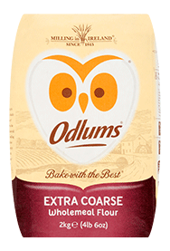 Odlums - Extra Coarse Wholemeal Flour, 2kg