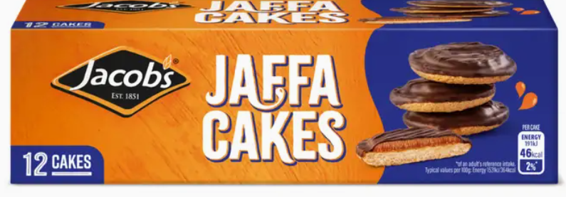 Jacobs Jaffa Cakes - Original 12pk