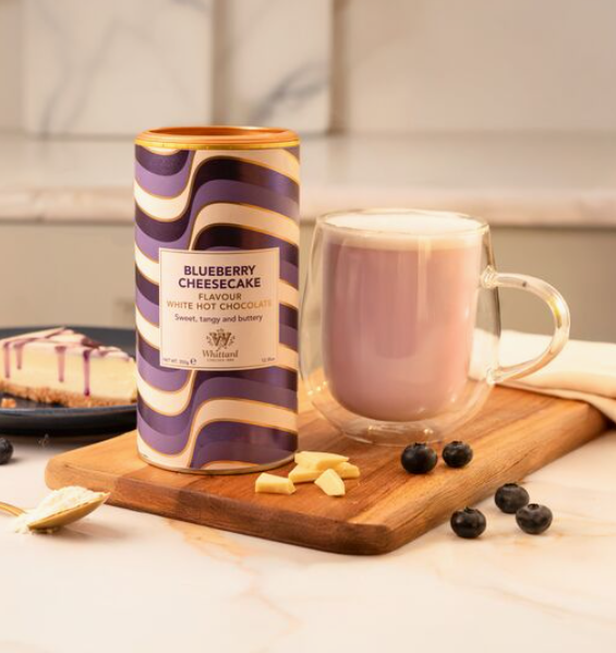 Whittard of Chelsea Blueberry Cheesecake White Hot Chocolate 350g