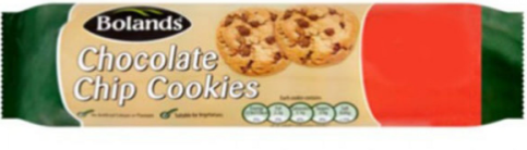 Boland's Chocolate Chip Cookies, 150g