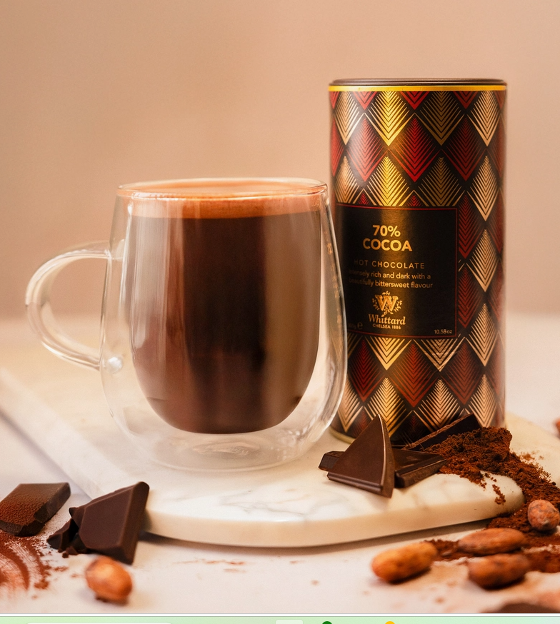 Whittard of Chelsea 70% Hot Chocolate/ Cocoa 350g