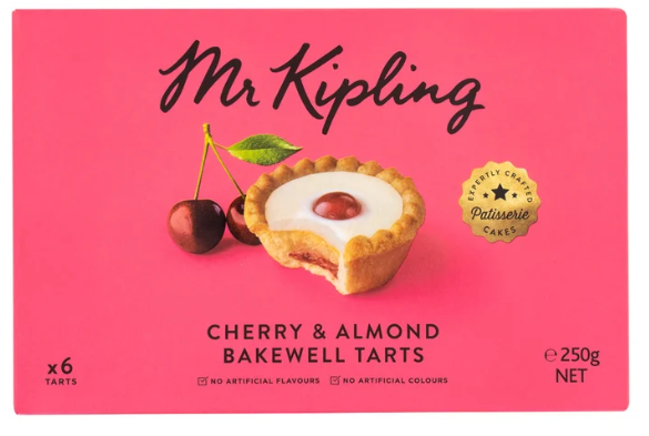 Mr. Kipling - Cherry Bakewell 6pk