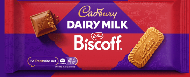 Cadbury - Dairy Milk Biscoff, 95g