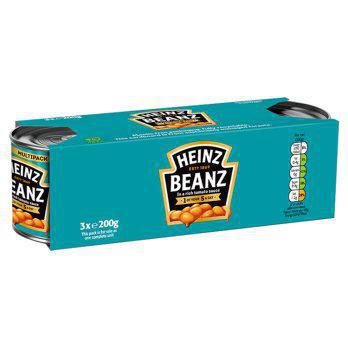 Heinz - Baked Beanz, 200g (7oz) 3pk