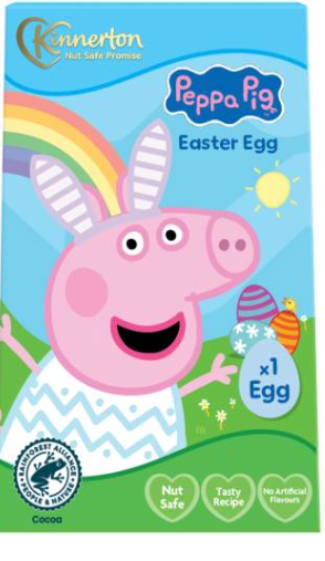 Kinnerton - Peppa Pig Easter Egg 50g