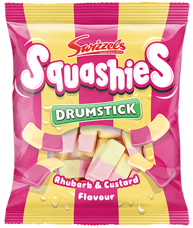 Swizzels - Drumstick Rhubarb & Custard,120g