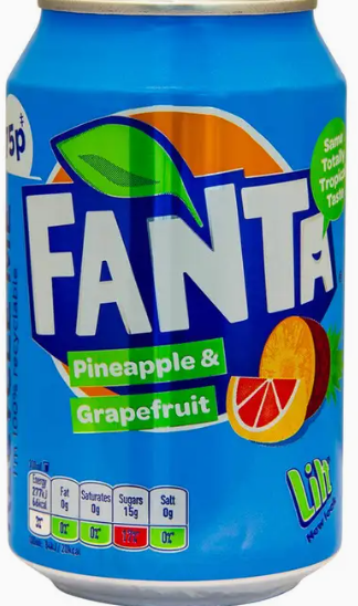 Fanta Pineapple & Grapefruit 330ml cans