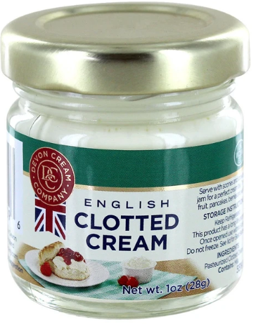 Devon Cream Company - English Clotted Cream, 1oz