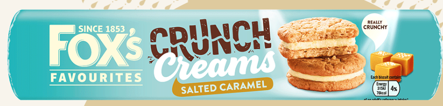 Fox's Crunch Salted Caramel Creams, 8.1 oz