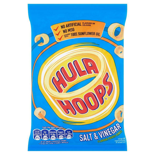 KP-Hula Hoops -Salt and Vinegar, 34g