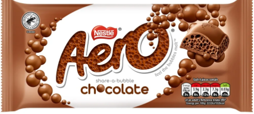 Nestle - Aero Milk Chocolate, 90g