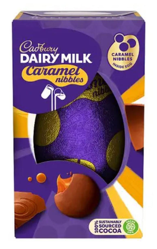 Cadbury - Caramel Nibbles Small Egg, 96g