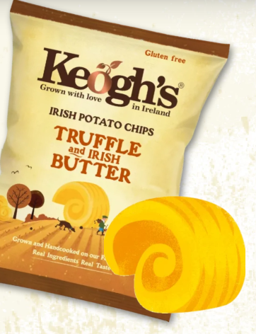 Keogh’s Truffle & Real Irish Butter Crisps, 125g