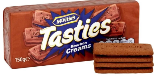 McVitie's Tasties Bourbon Creams, 150g