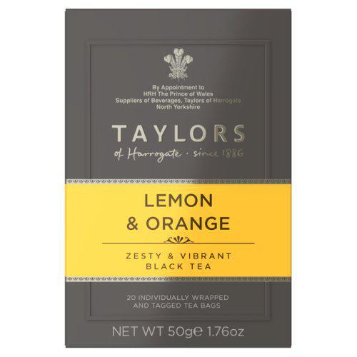 Taylors of Harrogate - Lemon & Orange Tea - 20 Tea Bags