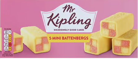 Mr. Kipling - Mini Battenberg's, 5pk