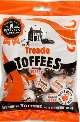 Walkers Nonsuch - Treacle Toffees, 150g