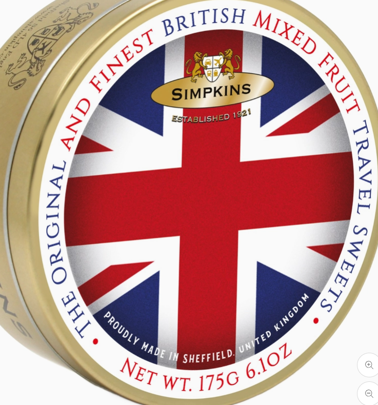Simpkins - Union Jack Flag Mixed Fruit Drops