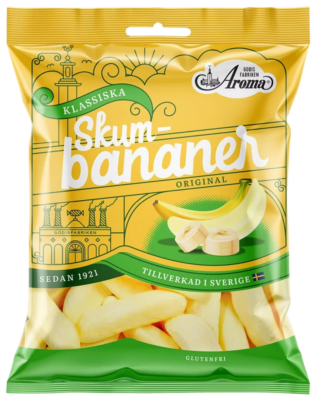 Aroma - Foam Bananas 4oz
