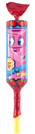 Chupa Chups Melody Pops Strawberry 12G