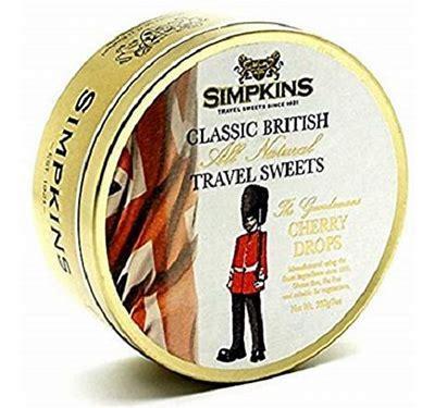 Simpkins - Guardsman Cherry Travel Sweets Tin