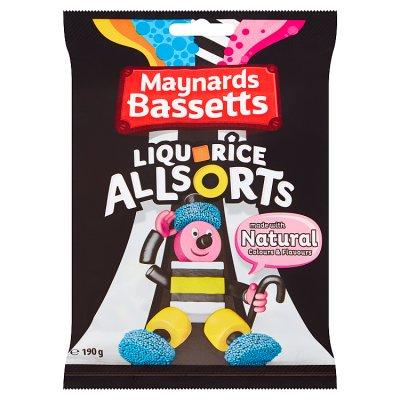 Maynards Bassetts - Liquorice Allsorts, 165g