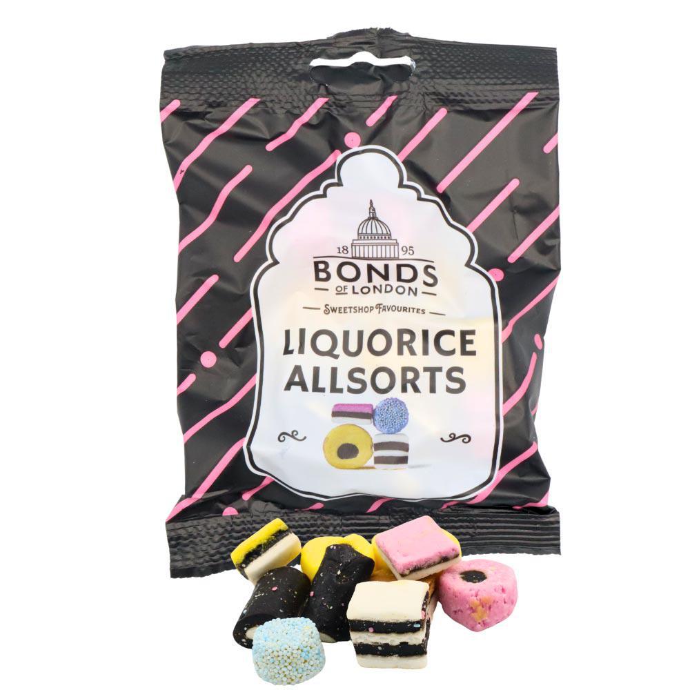 Bonds of London - Liquorice Allsorts Sweets Bags 130g
